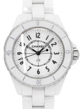  Shop Authentic Chanel J12 Quartz White Dial White Steel Strap Watch for Women - J12 H5698 - Luxxuri