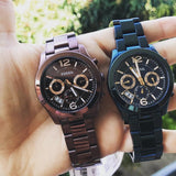  Shop Authentic Fossil Perfect Boyfriend Multifunction Maroon Dial Maroon Steel Strap Watch for Women - ES4110 - Luxxuri