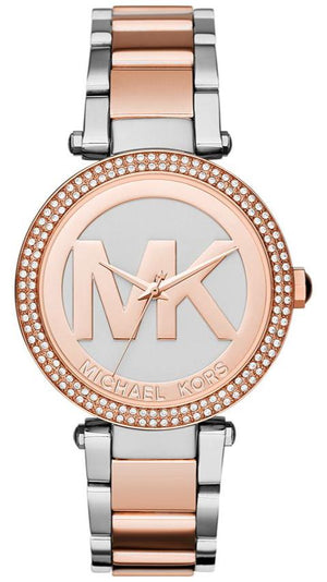  Shop Authentic Michael Kors Parker Gold Dial Two Tone Steel Strap Watch for Women - MK6314 - Luxxuri