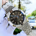  Shop Authentic Maurice Lacroix Aikon Venturer Black Dial Silver Steel Strap Watch for Men - AI1008-SS002-331-1 - Luxxuri
