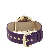  Shop Authentic Marc Jacobs Amy Purple Dial Purple Leather Strap Watch for Women - MBM1151 - Luxxuri