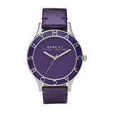  Shop Authentic Marc Jacobs Blade Purple Dial Purple Leather Strap Watch for Women - MBM1158 - Luxxuri
