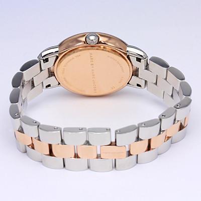  Shop Authentic Marc Jacobs Marc Silver Dial Two Tone Steel Strap Watch for Women- MBM3170 - Luxxuri