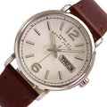  Shop Authentic Marc Jacobs Fergus White Dial Brown Leather Strap Watch for Women - MBM8649 - Luxxuri