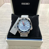  Shop Authentic Seiko 5 Sports Automatic GMT SKX Sports Style Asia Exclusive Limited Edition Ice Blue Dial Silver Steel Strap Watch For Men - SSK029K1 - Luxxuri
