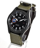  Shop Authentic IWC Pilot’s Watch Mark XVIII Top Gun Edition “SFTI” Black Dial Green Nylon Strap Watch for Men - IW324712 - Luxxuri