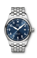  Shop Authentic IWC Le Petit Prince XVIII Edition Blue Dial Silver Steel Strap Watch for Men - IW327014 - Luxxuri