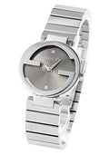  Shop Authentic Gucci Interlocking G Brown Dial Silver Steel Strap Watch For Women - YA133506 - Luxxuri