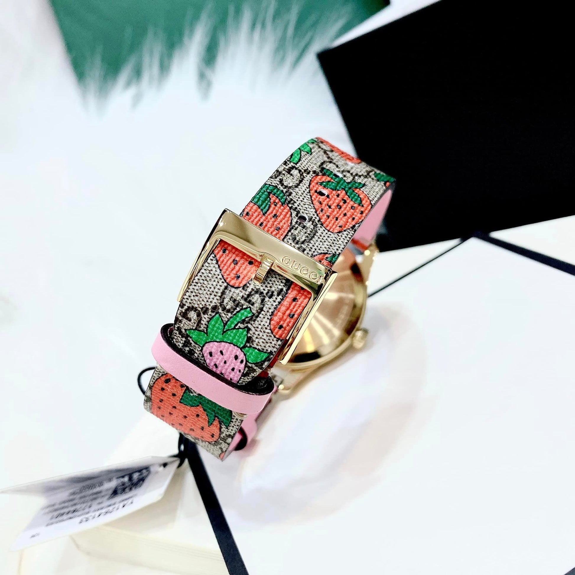  Shop Authentic Gucci G Timeless Brown Dial Brown Leather Strap Watch For Women - YA1264133 - Luxxuri