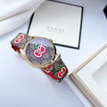 Shop Authentic Gucci G Timeless Quartz Brown Dial Brown Leather Strap Watch For Men - YA1264158 - Luxxuri