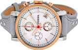  Shop Authentic Fossil Original Boyfriend White Dial Light Blue Leather Strap Watch for Women - ES4045 - Luxxuri