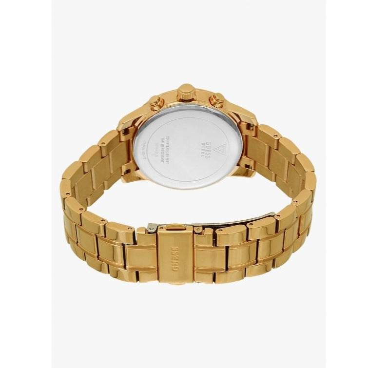  Shop Authentic Guess Mini Sunrise Quartz Analog Orange Dial Gold Steel Strap Watch For Women - W0448L7 - Luxxuri