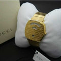  Shop Authentic Gucci Grip Yellow Gold Dial Yellow Gold Steel Strap Unisex Watch -  YA157403 - Luxxuri