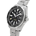  Shop Authentic Tag Heuer Aquaracer Caliber 5 Black Dial Silver Steel Strap Watch for Men - WAY201A .BA0927 - Luxxuri