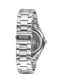  Shop Authentic Hugo Boss Governer Black Dial Silver Steel Strap Watch for Men - 1513488 - Luxxuri