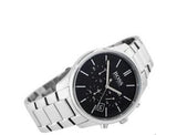  Shop Authentic Hugo Boss Commander Black Dial Silver Steel Strap Watch for Men - 1513433 - Luxxuri