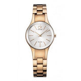  Shop Authentic Calvin Klein Simplicity White Dial Rose Gold Steel Strap Watch for Women - K4323520 - Luxxuri