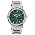  Shop Authentic Salvatore Ferragamo F-80 Bracelet Green Dial Silver Steel Strap Watch For Men - SFHY00621 - Luxxuri