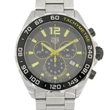  Shop Authentic Tag Heuer Formula 1 Chronograph Grey Dial Silver Steel Strap Watch for Men - CAZ101AG.BA0842 - Luxxuri