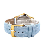  Shop Authentic Michael Kors Tibby Multifunction White Dial Blue Leather Strap Watch For Women - MK2965 - Luxxuri