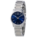  Shop Authentic Calvin Klein City Blue Dial Silver Steel Strap Watch for Women - K2G2314N - Luxxuri