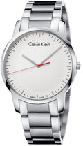 Shop Authentic Calvin Klein City Quartz White Dial Silver Steel Strap Watch for Men - K2G2G1Z6 - Luxxuri