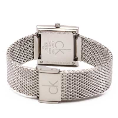  Shop Authentic Calvin Klein Mark Silver Dial Silver Mesh Bracelet Watch for Women - K3R23126 - Luxxuri
