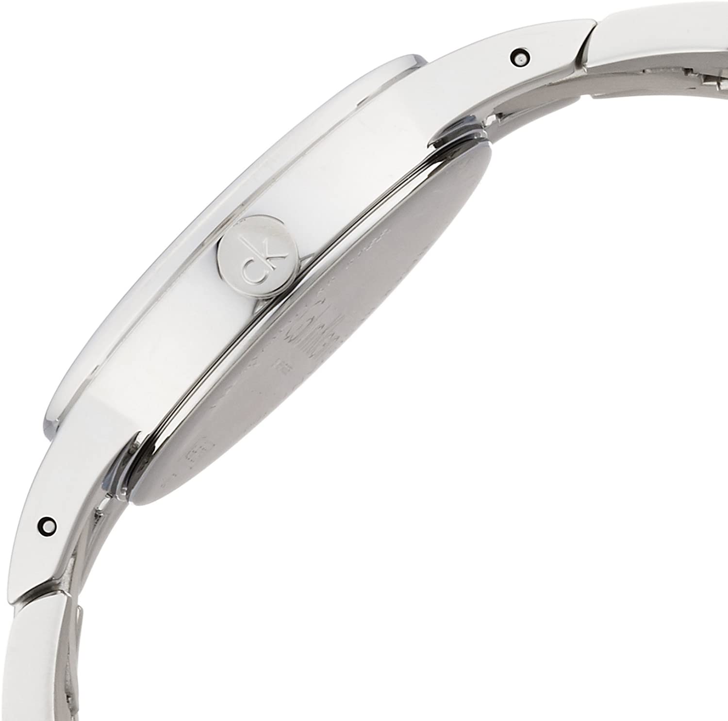  Shop Authentic Calvin Klein Snake Silver Dial Silver Steel Strap Watch For Women - K6E23146 - Luxxuri