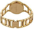  Shop Authentic Calvin Klein Class White Dial Gold Steel Strap Watch for Women - K6R23526 - Luxxuri