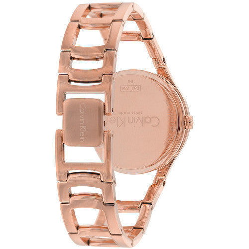  Shop Authentic Calvin Klein Class Brown Dial Rose Gold Steel Strap Watch for Women - K6R2362K - Luxxuri