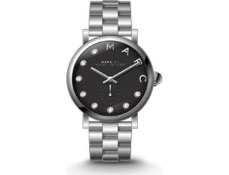  Shop Authentic Marc Jacobs Blade Black Dial Silver Steel Strap Watch for Women - MBM8672 - Luxxuri