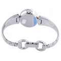 Shop Authentic Gucci Guccissima Quartz Silver Dial Silver Steel Strap Watch For Women - YA134511 - Luxxuri