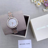  Shop Authentic Michael Kors Darci Quartz Silver Dial Two Tone Steel Strap Watch For Women - MK4515 - Luxxuri