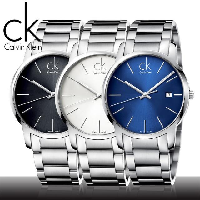  Shop Authentic Calvin Klein City Silver Dial Silver Steel Strap Watch for Men - K2G2G146 - Luxxuri