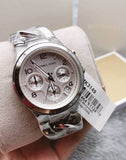  Shop Authentic Michael Kors Runway Twist Silver Dial Silver Stainless Steel Strap Watch for Women - MK3149 - Luxxuri