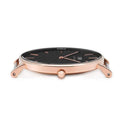  Shop Authentic Daniel Wellington Classic Cornwall Black Dial Black NATO Strap Watch For Women - DW00100150 - Luxxuri