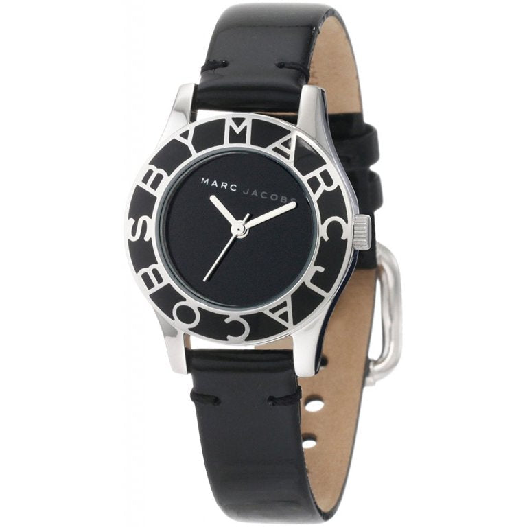  Shop Authentic Marc Jacobs Blade Black Dial Black Leather Strap Watch for Women - MBM1082 - Luxxuri