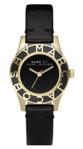  Shop Authentic Marc Jacobs Blade Black Dial Black Leather Strap Watch for Women - MBM1159 - Luxxuri