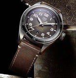  Shop Authentic Tag Heuer Autavia Automatic Grey Dial Brown Leather Strap Watch for Men - WBE5114.FC8266 - Luxxuri