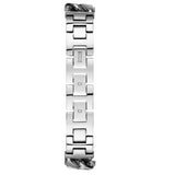  Shop Authentic Guess Vanity Silver Dial Silver Steel Strap Watch for Women - W1029L1 - Luxxuri