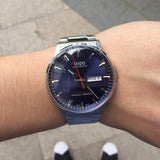  Shop Authentic Mido Commander II Automatic Chronometer Blue Dial Silver Steel Strap Watch For Men - M021.431.11.041.00 - Luxxuri