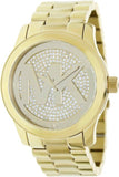  Shop Authentic Michael Kors Runway Gold Dial Gold Steel Strap Watch for Women - MK5706 - Luxxuri