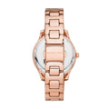  Shop Authentic Michael Kors Lilane Three Hand Mother of Pearl White Dial Rose Gold Steel Strap Watch For Women - MK4557 - Luxxuri