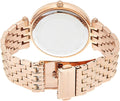 Michael Kors Darci Purple Dial Rose Gold Steel Strap Watch for Women - MK3400
