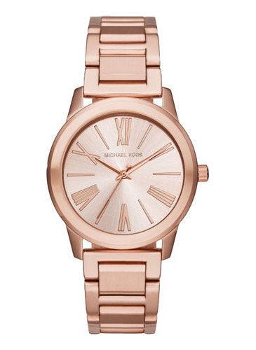  Shop Authentic Michael Kors Hartman Rose Gold Dial Rose Gold Steel Strap Watch For Women - MK3491 - Luxxuri