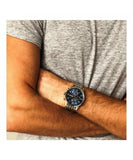  Shop Authentic Hugo Boss Navigator Chronograph Blue Dial Silver Steel Strap Watch for Men - 1513498 - Luxxuri