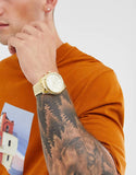  Shop Authentic Michael Kors Lexington Gold Dial Gold Steel Strap Watch for Men - MK8281 - Luxxuri