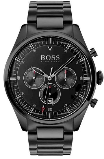  Shop Authentic Hugo Boss Pioneer Black Dial Black Steel Strap Watch for Men - 1513714 - Luxxuri
