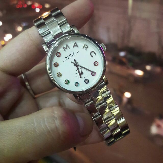  Shop Authentic Marc Jacobs Baker Dexter White Dial Silver Steel Strap Watch for Women - MBM3423 - Luxxuri