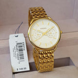  Shop Authentic Fossil Tailor Gold Dial Gold Steel Strap Watch for Women - ES3714 - Luxxuri